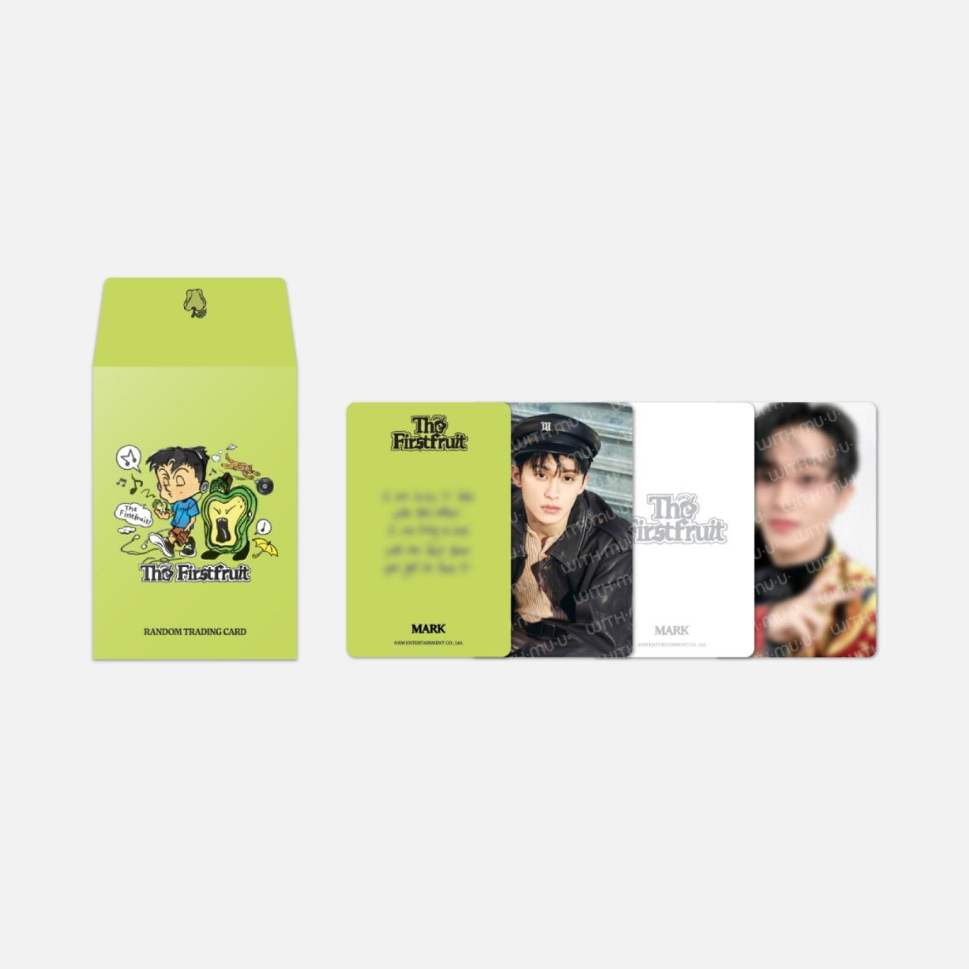 NCT MARK - THE FIRSTFRUIT OFFICIAL MD RANDOM TRADING CARD SET